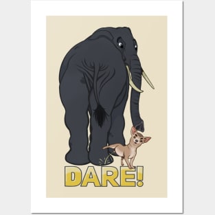 Dare! (without background) Posters and Art